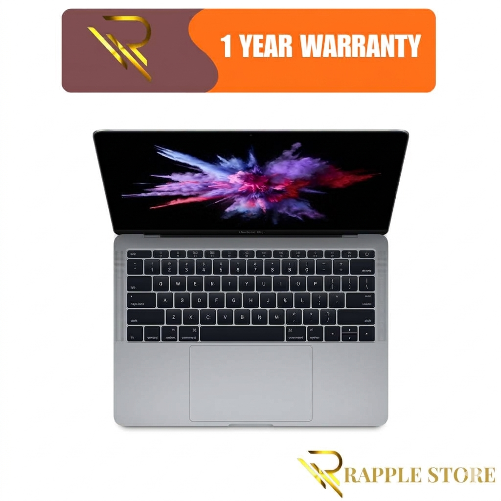 2017 pro ntb Apple MacBook Pro 13-Inch 2017 Space Gray, Physical Function Keys | Core i5, 8GB RAM, 256GB SSD | Non-Touch Bar, Strong Battery Timing - Image 1
